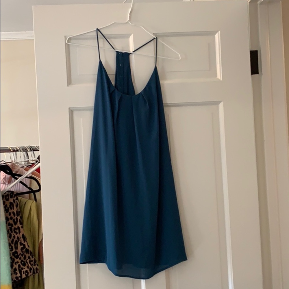 Blue dress